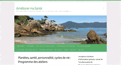 Desktop Screenshot of ameliorermasante.com